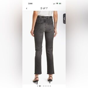 AG denim Saige straight leg jeans size 30 pristine condition.